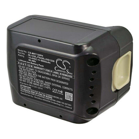 Battery For Makita Bda340, Bda340rfe, Bda340z 14.4v, 6000mah - 86.40wh Power Tools Cameron Sino Technology Limited (Power Tools)   