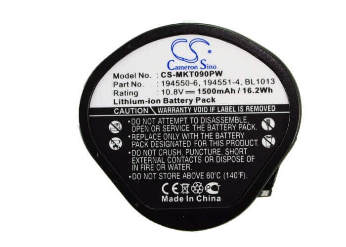 Battery For Makita Cc300, Cc300d, Cc300dw 10.8v, 1500mah - 16.20wh Power Tools Cameron Sino Technology Limited (Power Tools)   