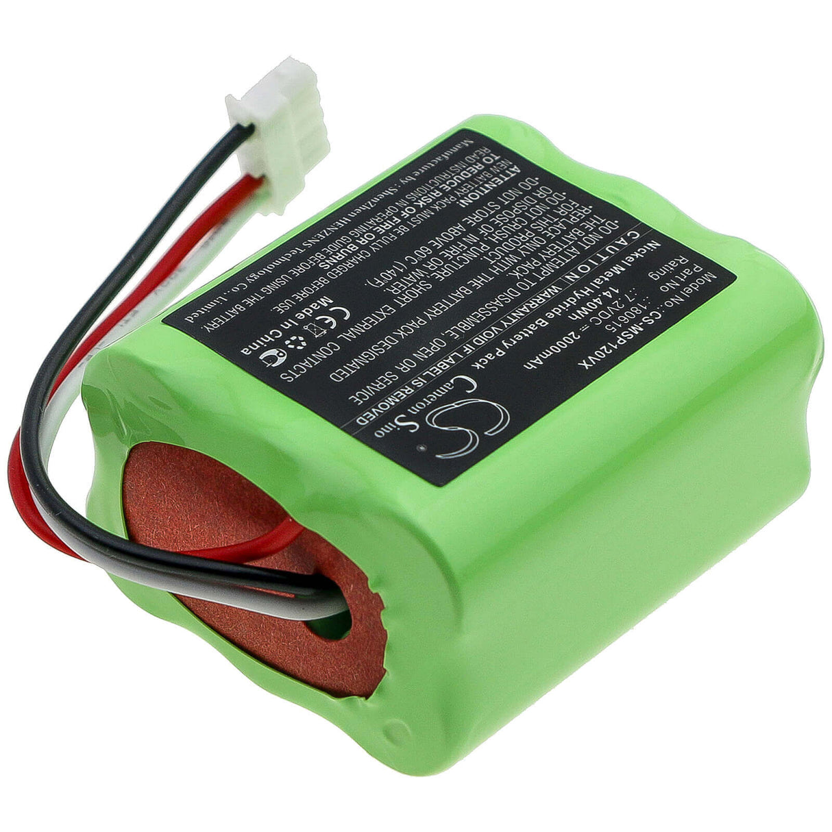 Battery For Mamibot, Sweepur, 120 7.2v, 2000mah - 14.40wh Vacuum Cameron Sino Technology Limited   