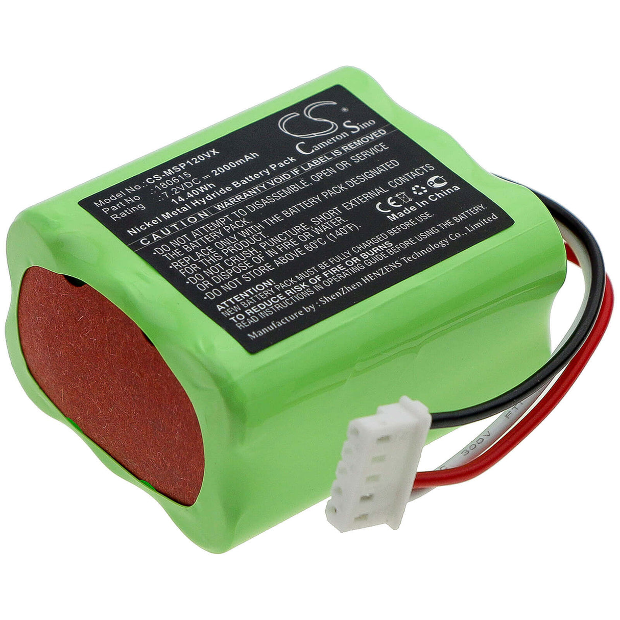 Battery For Mamibot, Sweepur, 120 7.2v, 2000mah - 14.40wh Vacuum Cameron Sino Technology Limited   