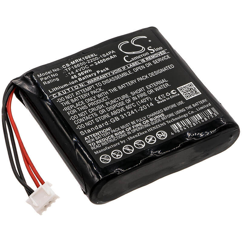 Battery For Marshall, Kilburn 14.4v, 3400mah - 48.96wh Speaker Cameron Sino Technology Limited   