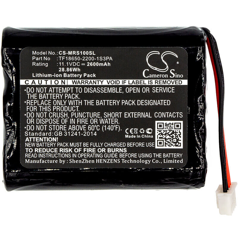 Speaker battery For Marshall Stockwell 11.1v, 2600mah - 28.86wh Speaker Cameron Sino Technology Limited   