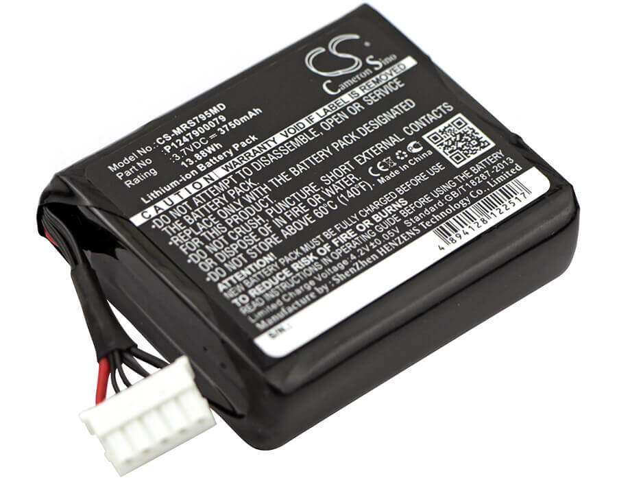 Battery For Masimo, Radical-7 9500 Touchscreen 3.7v, 3750mah - 13.88wh Medical Cameron Sino Technology Limited (Medical)   