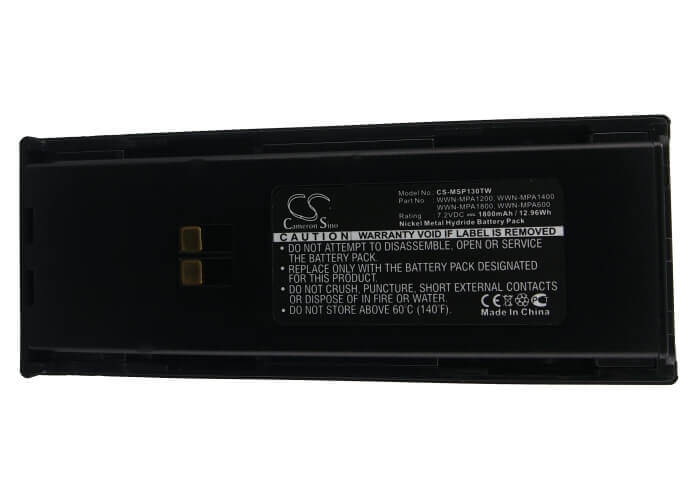 Battery For Maxon Sp130, Sp130u, Sp140 7.2v, 1800mah - 12.96wh Batteries for Electronics Cameron Sino Technology Limited   