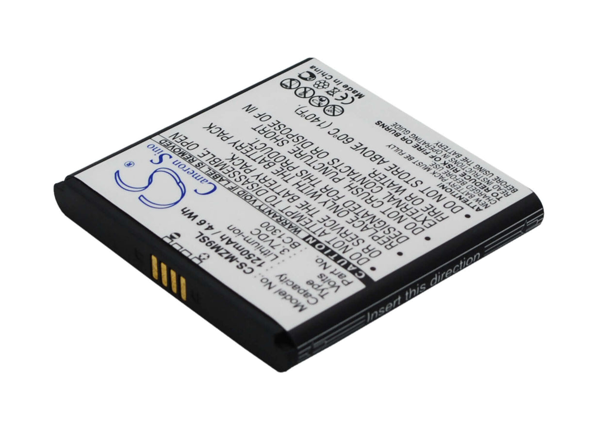 Battery For Meizu M9 3.7v, 1250mah - 4.63wh Mobile, SmartPhone Cameron Sino Technology Limited (Suspended)   