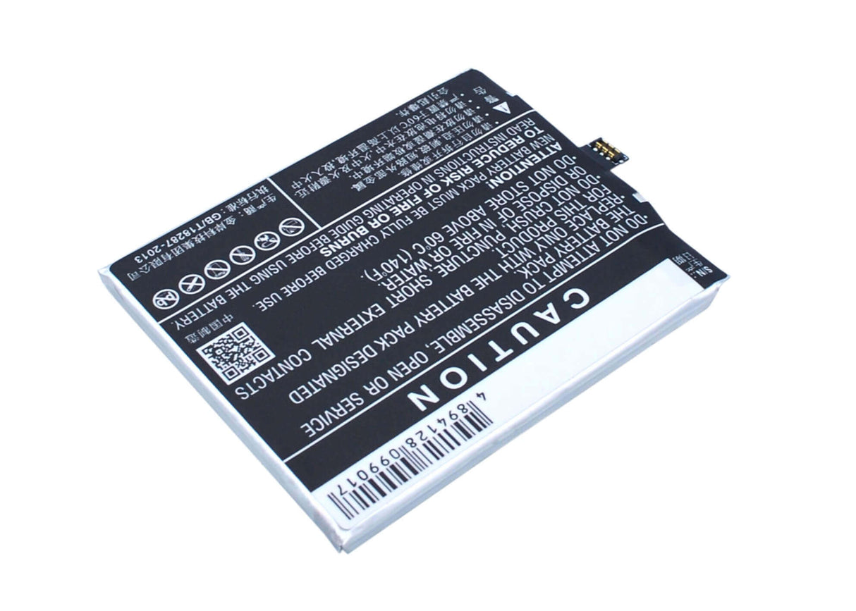 Battery For Meizu Mx4 Pro, Mx4swds0, M462u 3.8v, 3350mah - 12.73wh Mobile, SmartPhone Cameron Sino Technology Limited   