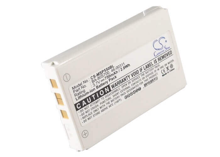 Battery For Metrologic Ms5500, Ms5500 Optimus S, Sp5500 3.7v, 750mah - 2.78wh Barcode Scanner Cameron Sino Technology Limited   