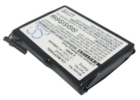 Battery For Micromaxx Mm95242 3.7v, 1350mah - 5.00wh GPS, Navigator Cameron Sino Technology Limited   