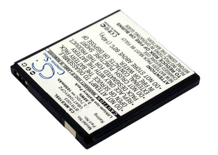 Battery For Microsoft Kin One 3.7v, 1050mah - 3.89wh Mobile, SmartPhone Cameron Sino Technology Limited   