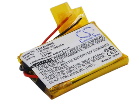 Battery For Microsoft Lifechat Zx-6000 3.7v, 180mah - 0.67wh Wireless Headset Cameron Sino Technology Limited   