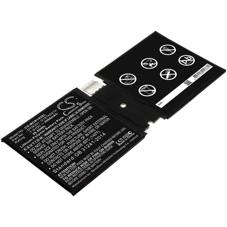 Battery For Microsoft, Surface 1927, Surface Go 2 7.6v, 3500mah - 26.60wh Tablet Cameron Sino Technology Limited   