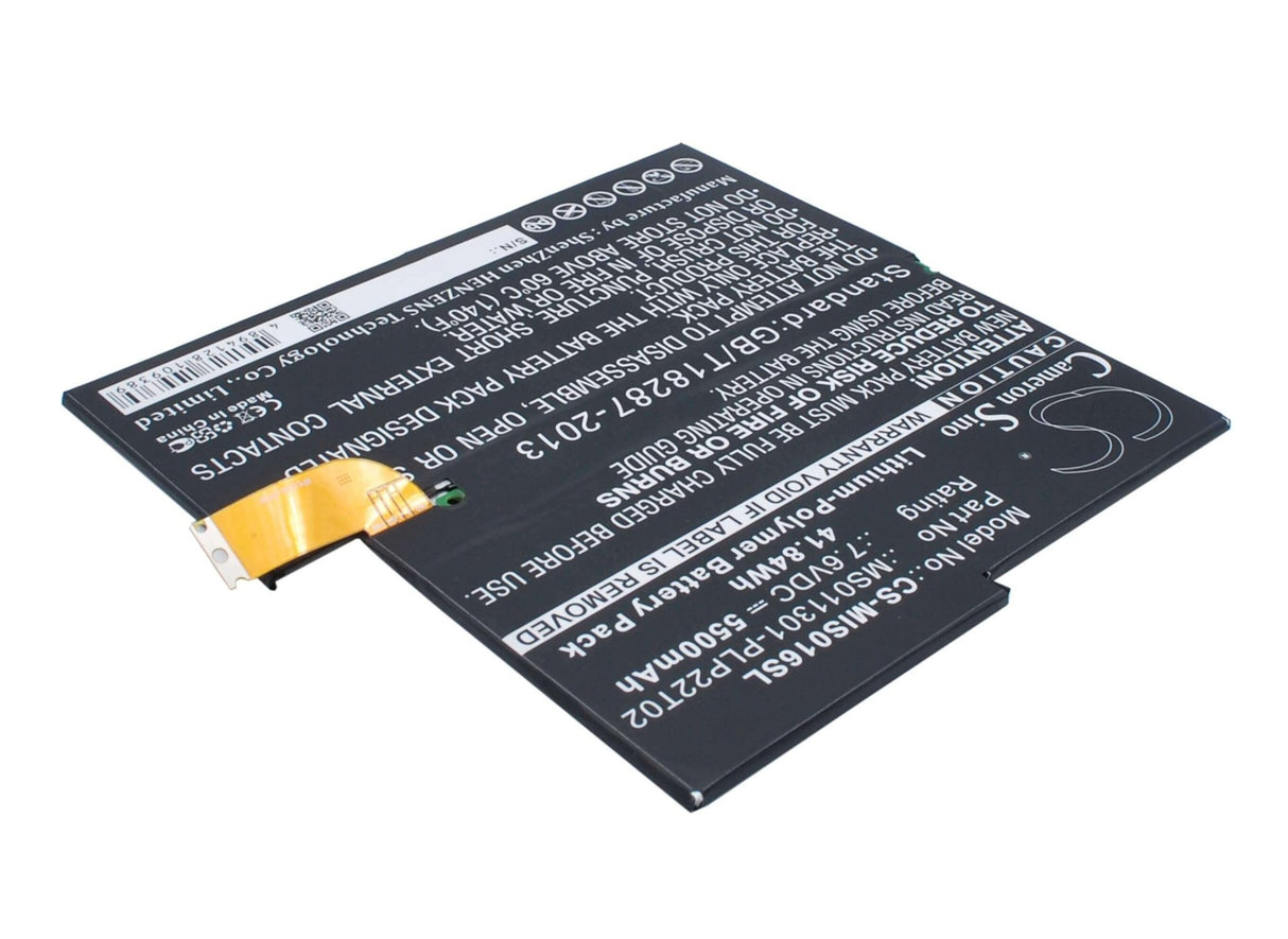 Battery For Microsoft Surface 3, Surface Pro 3, Mq2-0000 7.6v, 5500mah - 41.80wh Tablet Cameron Sino Technology Limited   