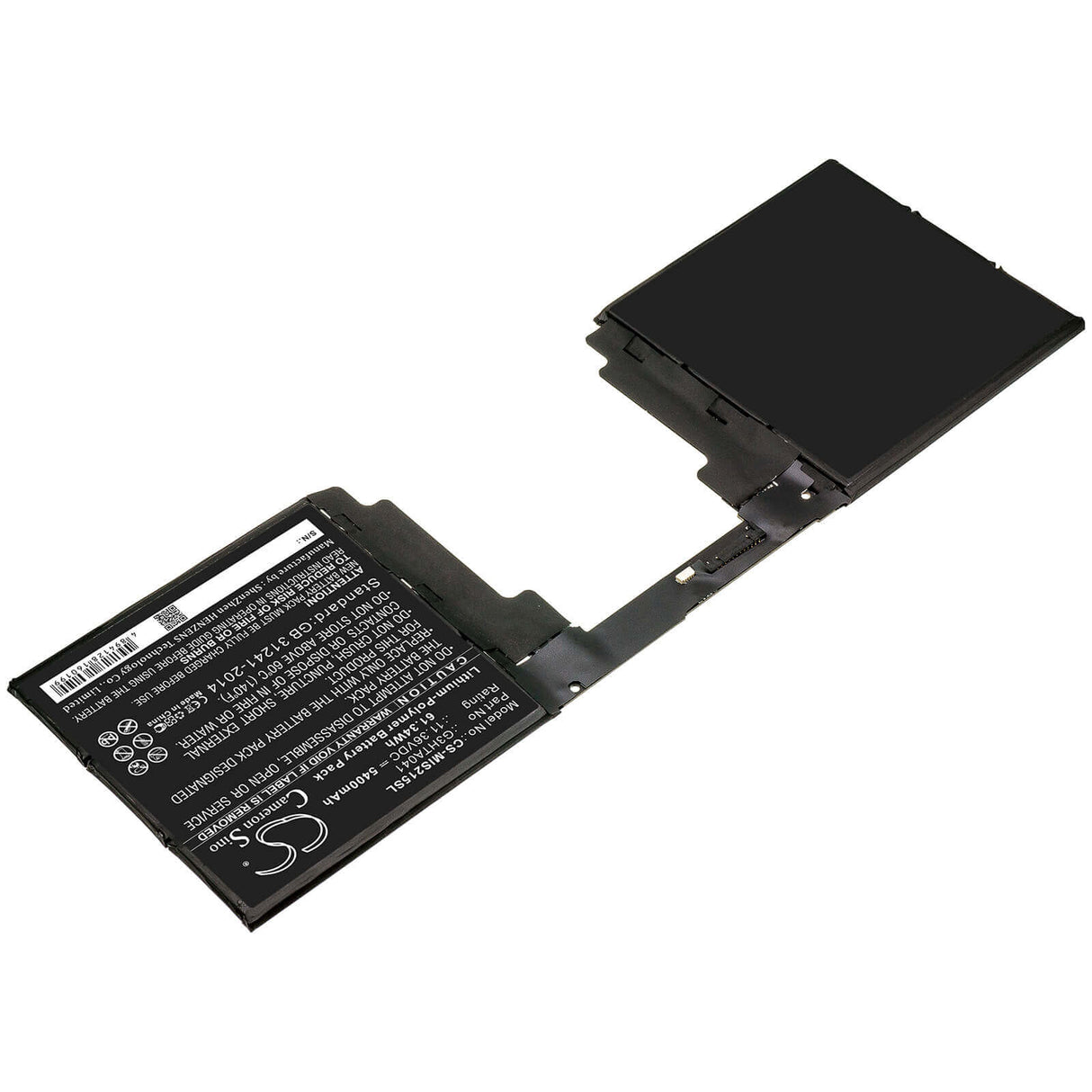 Battery For Microsoft, Surface Book 2 1793 15 11.36v, 5400mah - 61.34wh Tablet Cameron Sino Technology Limited   