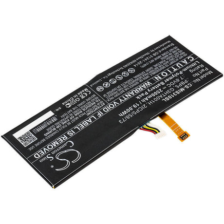 Battery For Microsoft, Surfacebook With Performance Base, 7.6v, 2500mah - 19.00wh Tablet Cameron Sino Technology Limited   