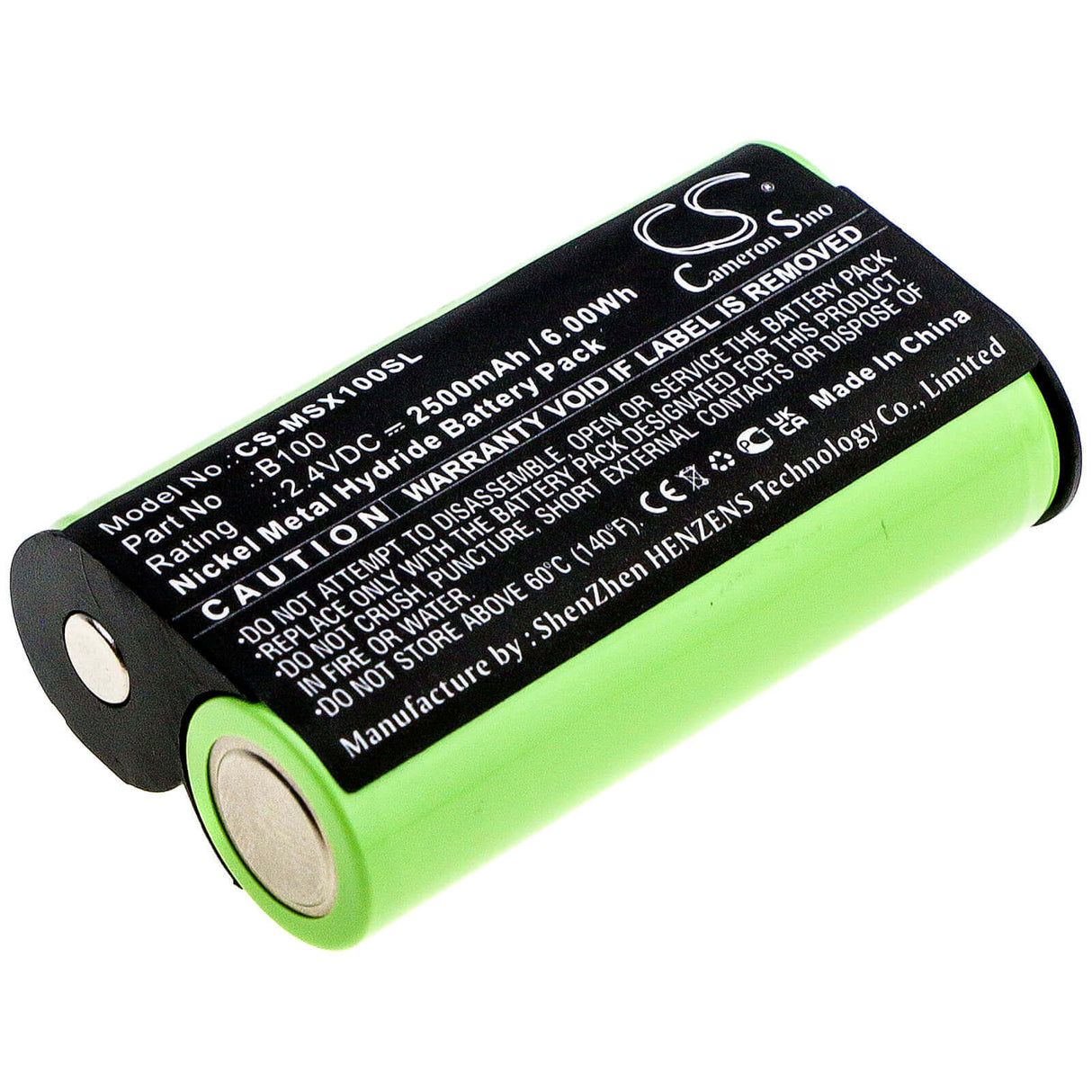 Battery For Microsoft, Xbox One Elite Wireless Contro 2.4v, 2500mah - 6.00wh Game Console Cameron Sino Technology Limited   