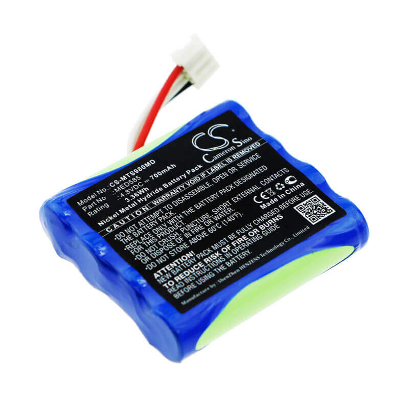 Battery For Microtac, Infinity Sa9800 4.8v, 700mah - 3.36wh Medical Cameron Sino Technology Limited (Medical)   