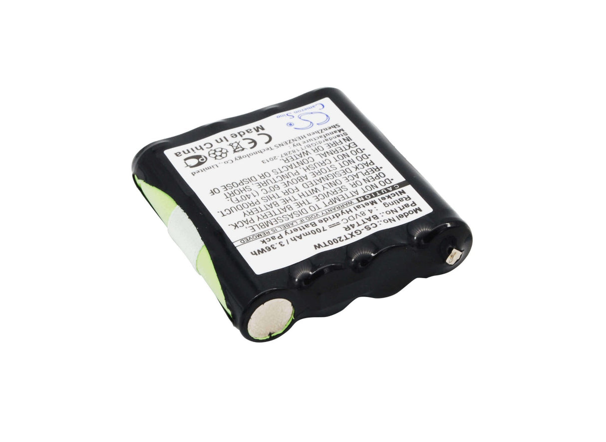 Battery For Midland Gxt200, Gxt250, G223 4.8v, 700mah - 3.36wh Two-Way Radio Cameron Sino Technology Limited   