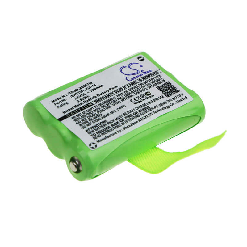 Battery For Midland, Lxt600, Lxt630, X-talker T51 3.6v, 700mah - 2.52wh Two-Way Radio Cameron Sino Technology Limited   