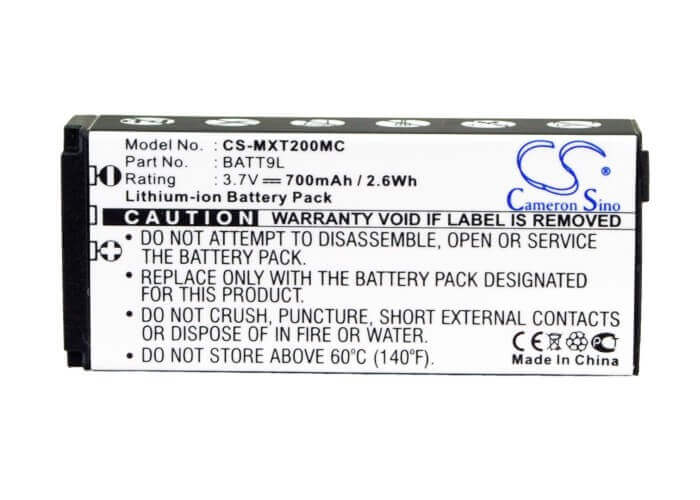 Battery For Midland Xtc200, Xtc-200, Xtc200vp3, Xtc-200vp3 3.7v, 700mah - 2.59wh Batteries for Electronics Cameron Sino Technology Limited (Suspended)   