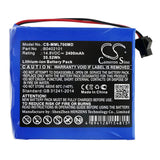 Battery For Million, Ml1100, Ml700 14.8v, 2850mah - 42.18wh Batteries for Electronics Cameron Sino Technology Limited (Medical)   