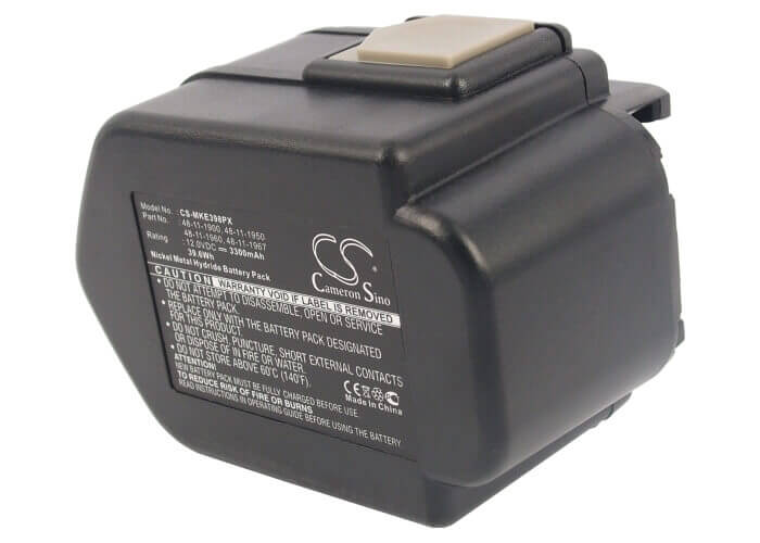 Battery For Milwaukee 0501-20, 0501-21, 0501-23 12v, 3300mah - 39.60wh Power Tools Cameron Sino Technology Limited (Power Tools)   