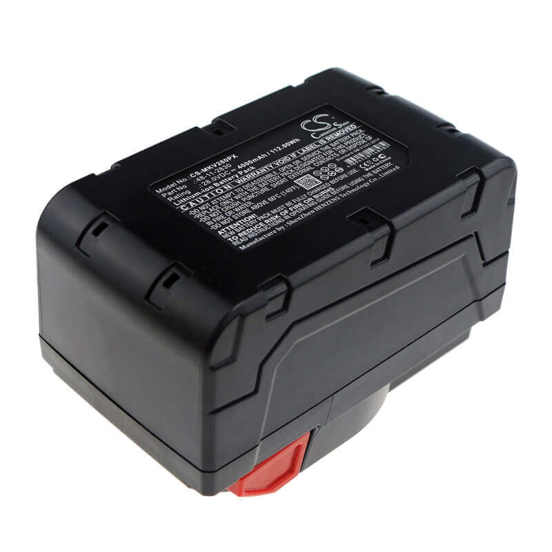 Battery For Milwaukee, 0721-20, 0721-21, 0726-22 28v, 4000mah - 112.00wh Power Tools Cameron Sino Technology Limited (Dangerous Goods)   