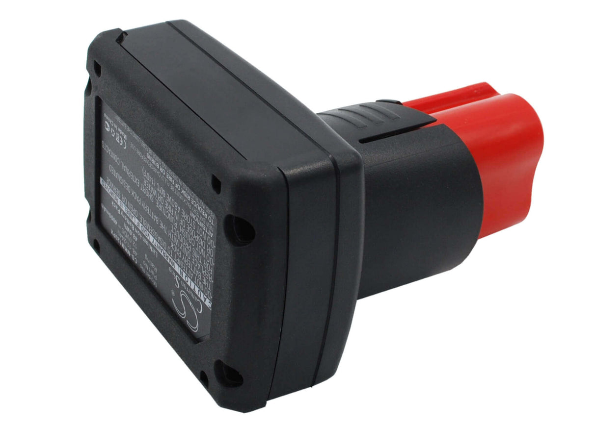 Battery For Milwaukee M12, M12 Redlithium Xc 4.0, 12v, 4000mah - 48.00wh Power Tools Cameron Sino Technology Limited (Power Tools)   