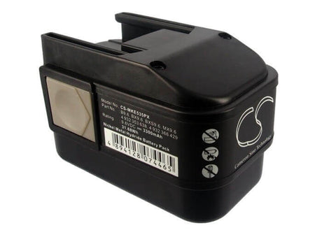 Battery For Milwaukee Pes 7.2t 9.6v, 3300mah - 31.68wh Power Tools Cameron Sino Technology Limited (Power Tools)   