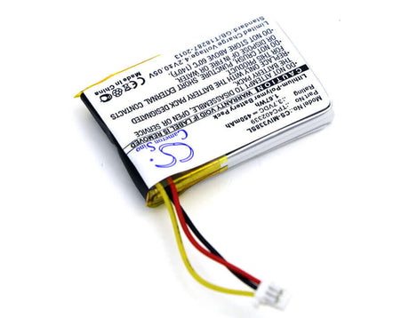 Battery For Mio, Mivue 338 3.7v, 450mah - 1.67wh Batteries for Electronics Cameron Sino Technology Limited   