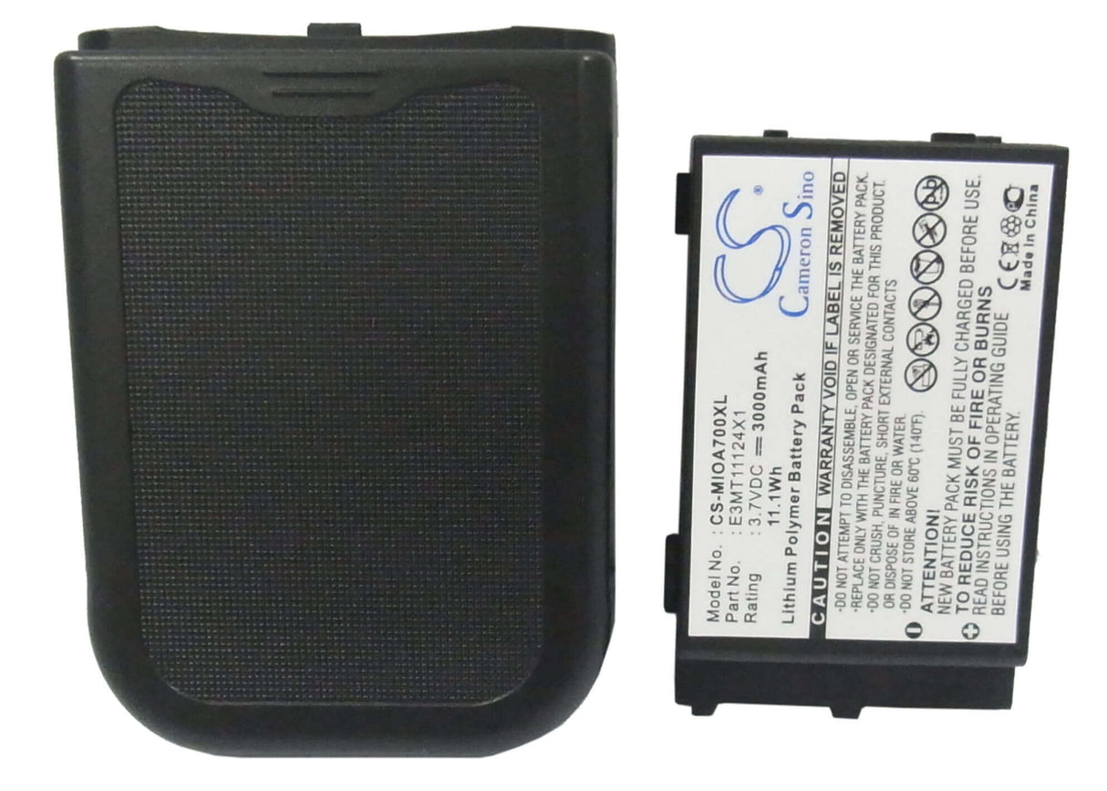 Battery For Mitac Mio A701 3.7v, 3000mah - 11.10wh Mobile, SmartPhone Cameron Sino Technology Limited (Suspended)   