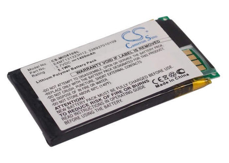 Battery For Mitac Mio H610 3.7v, 1400mah - 5.18wh GPS, Navigator Cameron Sino Technology Limited   