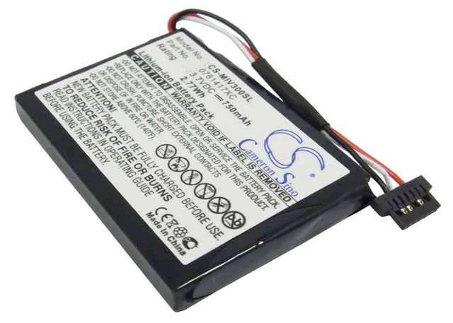 Battery For Mitac Mio Moov 360u, Mio Moov 300, Mio Moov 301 3.7v, 750mah - 2.78wh GPS, Navigator Cameron Sino Technology Limited   