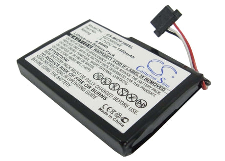 Battery For Mitac Mio P360, Mio P560, Mio P560t 3.7v, 1350mah - 5.00wh GPS, Navigator Cameron Sino Technology Limited   