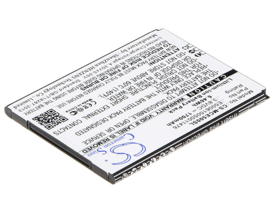 Battery For Mobistel Cynus E5, Cynus E5 4g 3.8v, 1700mah - 6.46wh Mobile, SmartPhone Cameron Sino Technology Limited   