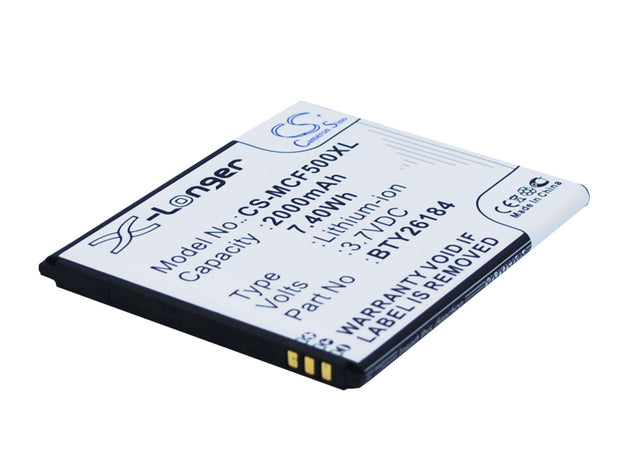 Battery For Mobistel Cynus F5, Mt8201w, Mt-8201s 3.7v, 2000mah - 7.40wh Batteries for Electronics Cameron Sino Technology Limited   