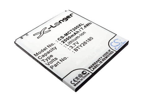 Battery For Mobistel Cynus T2, Sh26160mobistel/std, Sh26162mobistel/std 3.7v, 2000mah - 7.40wh Batteries for Electronics Cameron Sino Technology Limited   