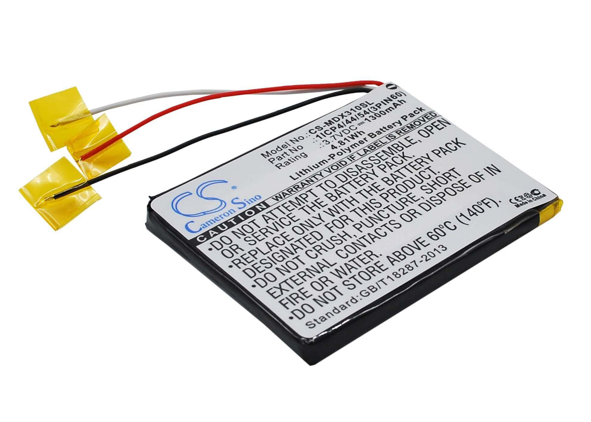 Battery For Modecom Mx3 Hd 3.7v, 1300mah - 4.81wh GPS, Navigator Cameron Sino Technology Limited   