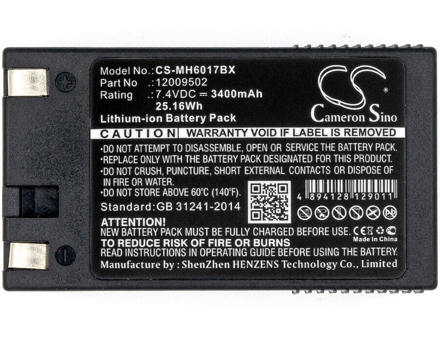 Battery For Monarch, 6017 Handiprint, 6032, 6032 Pathfinder 7.4v, 3400mah - 25.16wh Portable Printer Cameron Sino Technology Limited   