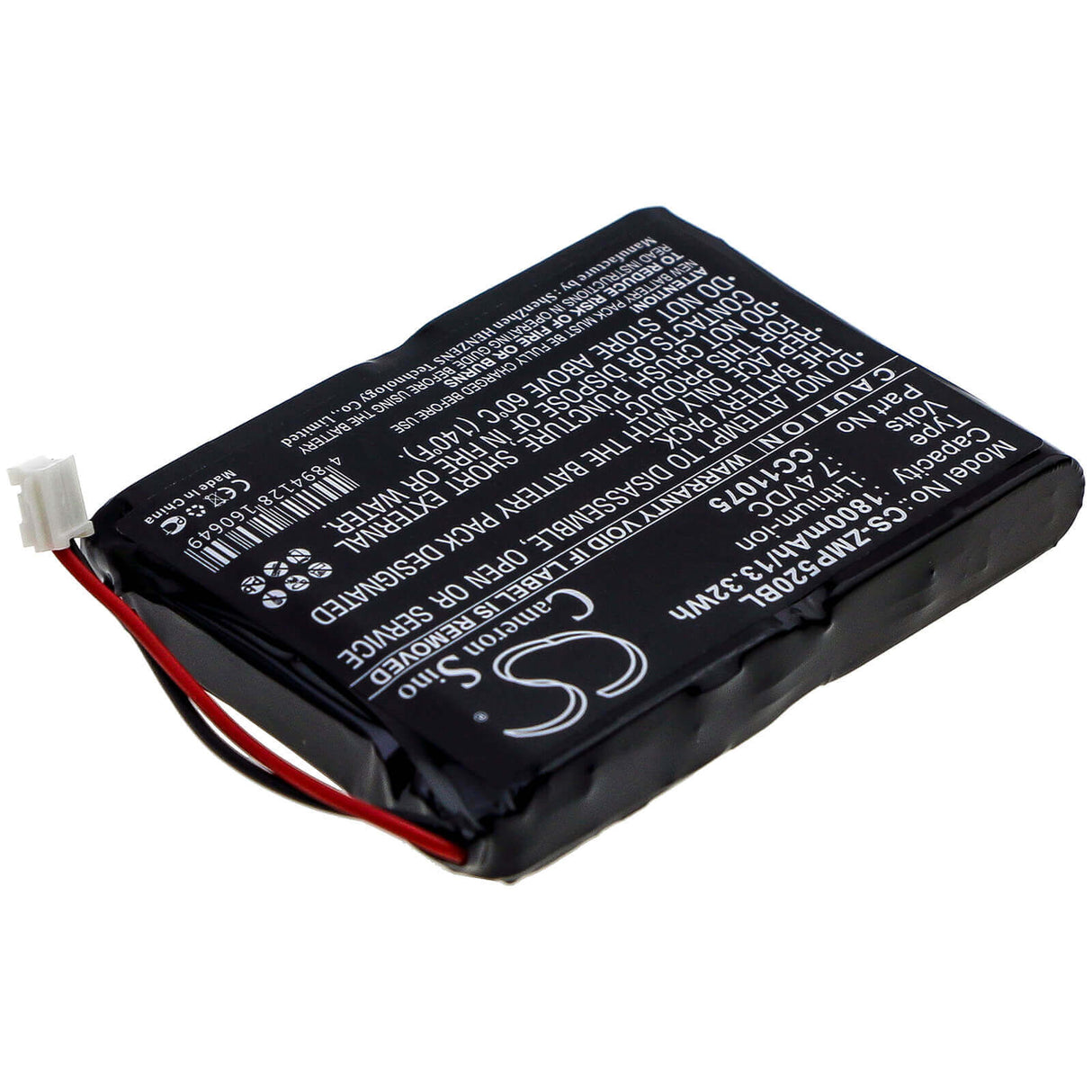 Battery For Monarch, Mp5020, Mp5022, Mp5030 7.4v, 1800mah - 13.32wh Portable Printer Cameron Sino Technology Limited   