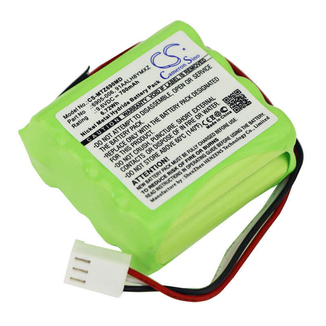 Battery For Morita, Dentaport Root Zx, Dentaport Zx 9.6v, 700mah - 6.72wh Medical Cameron Sino Technology Limited (Medical)   