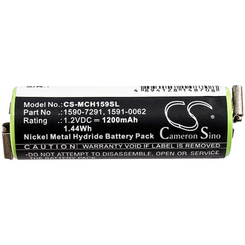 Battery For Moser, Chromini 1591, Chromini 1591b, Chromini 1591q 1.2v, 1200mah - 1.44wh Shaver Cameron Sino Technology Limited   