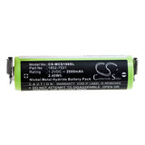 Battery For Moser, Easy Style 1881, Wella, Contura Hs40 1.2v, 2000mah - 2.40wh Shaver Cameron Sino Technology Limited   