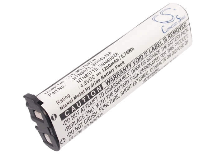 Battery For Motorola 53871, Cp100, Nextel I500 Plus 4.8v, 1200mah - 5.76wh Two-Way Radio Cameron Sino Technology Limited   