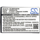 Battery For Motorola, Clp1010, Clp1040, Clp1060, Clp446, Sl7550 3.7v, 1800mah - 6.66wh Two-Way Radio Cameron Sino Technology Limited   