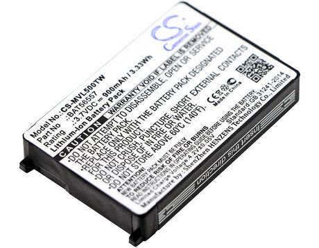 Battery For Motorola Cls1110, Cls1114, Vl50 3.7v, 900mah - 3.33wh Batteries for Electronics Cameron Sino Technology Limited   