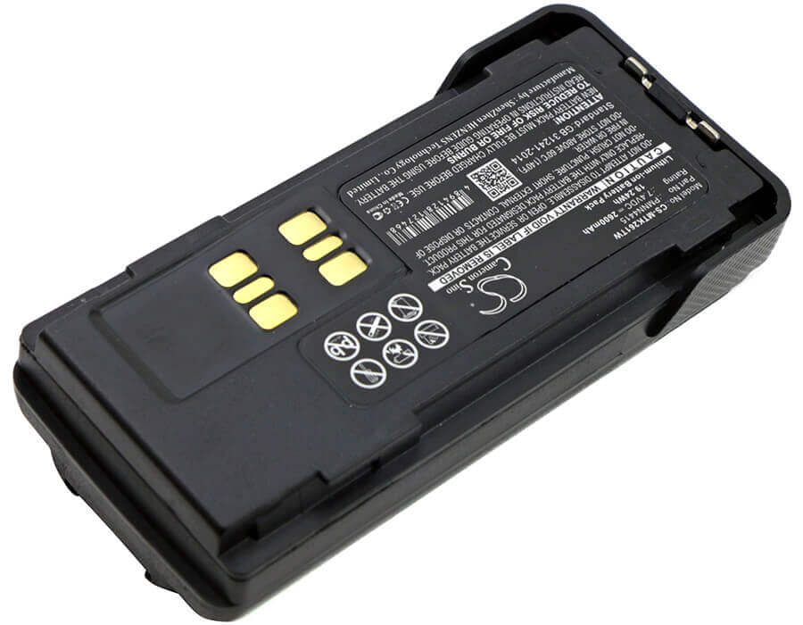 Battery For Motorola Dp2400, Dp2600, Dp-2400 7.4v, 2600mah - 19.24wh Two-Way Radio Cameron Sino Technology Limited   