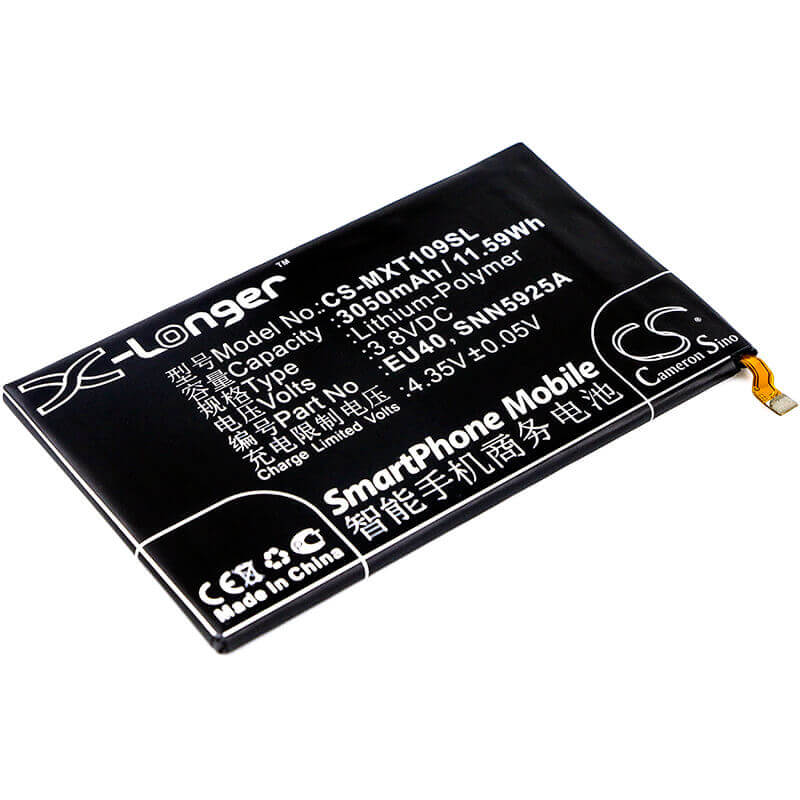 Battery For Motorola Droid Ultra Xt1080, Droid Maxx, Xt1080m 3.8v, 3500mah - 13.30wh Mobile, SmartPhone Cameron Sino Technology Limited   