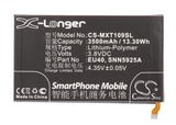 Battery For Motorola Droid Ultra Xt1080, Droid Maxx, Xt1080m 3.8v, 3500mah - 13.30wh Mobile, SmartPhone Cameron Sino Technology Limited   