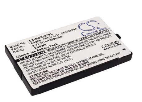 Battery For Motorola E365 3.7v, 650mah - 2.41wh Mobile, SmartPhone Cameron Sino Technology Limited (Suspended)   