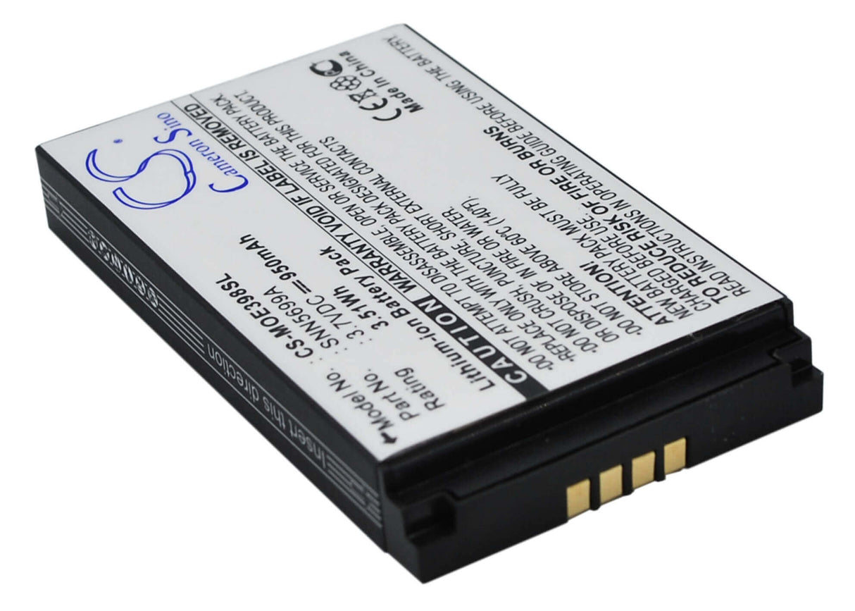 Battery For Motorola E398, Rokr E1, Rokr E3 3.7v, 950mah - 3.52wh Mobile, SmartPhone Cameron Sino Technology Limited (Suspended)   